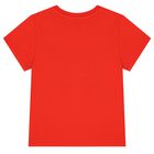 Girls Red Logo Tiger T-Shirt, 1, hi-res