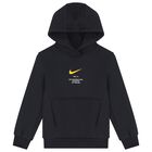 توب هودي أولاد بالشعار باللون الكحلى , 1, hi-res