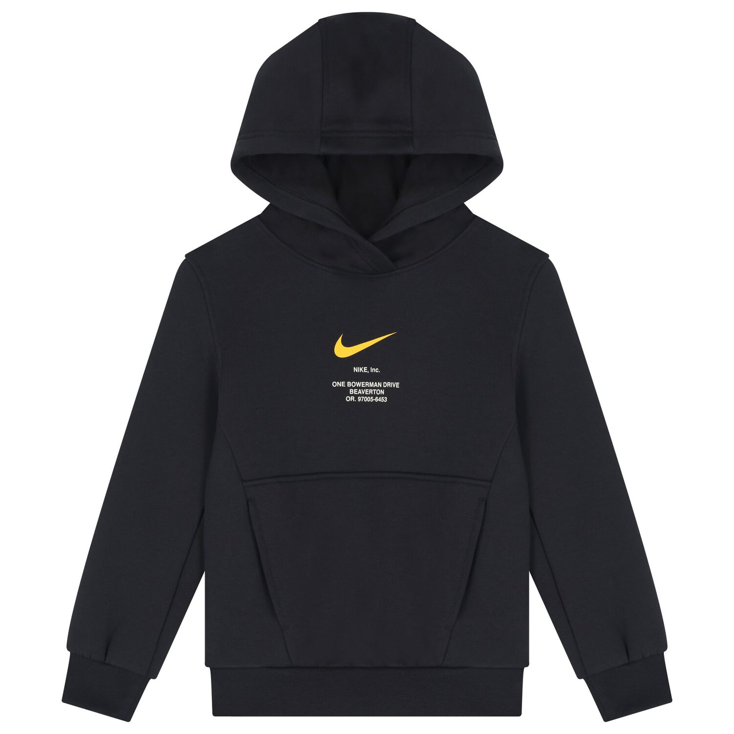 توب هودي أولاد بالشعار باللون الكحلى , 1, hi-res