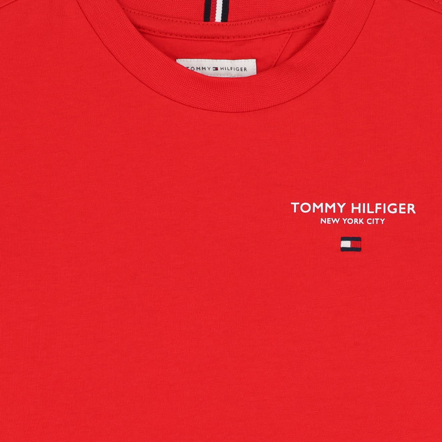 Boys Red Logo T-Shirt, 2, hi-res