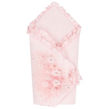 Girls Pink Flower Baby Nest