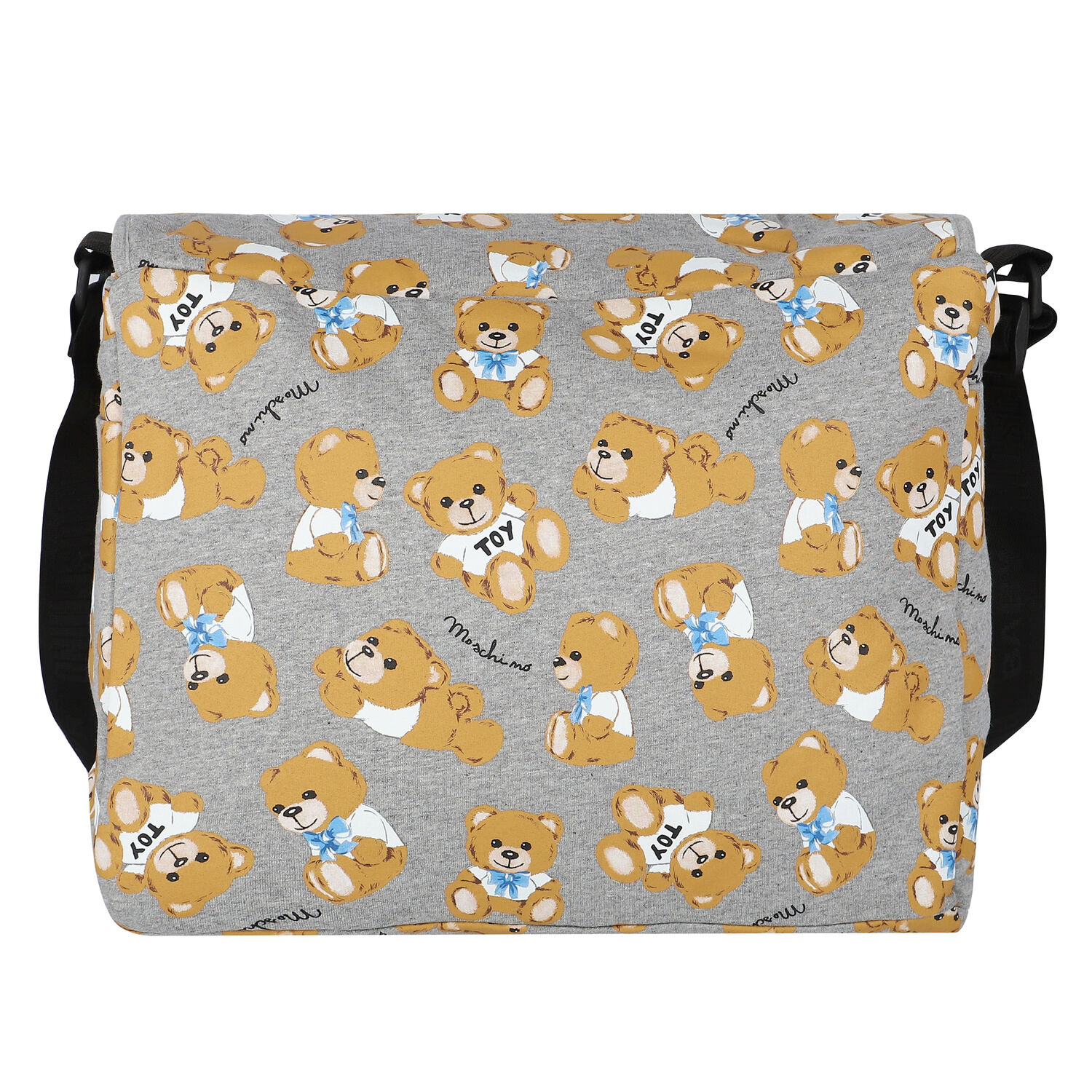 شنطة مواليد بشعار تيدي باللون العاجي للأطفال  , 3, hi-res