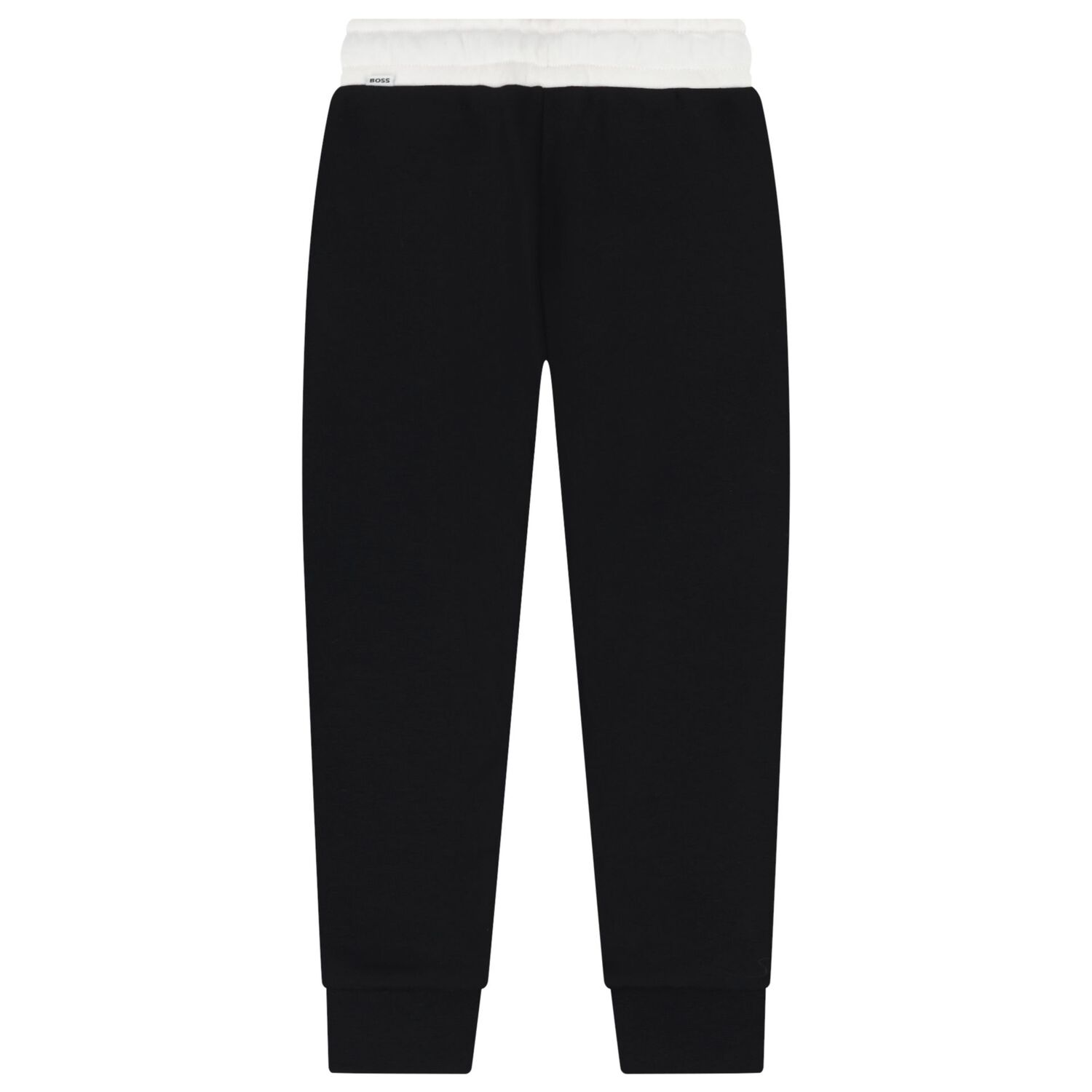 Boys Black Logo Joggers, 1, hi-res