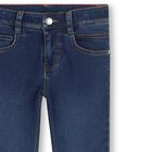 Boys Navy Blue Denim Jeans, 1, hi-res