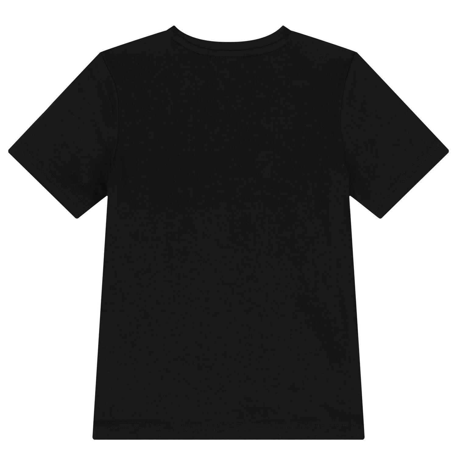 Boys Black Logo T-Shirt, 1, hi-res