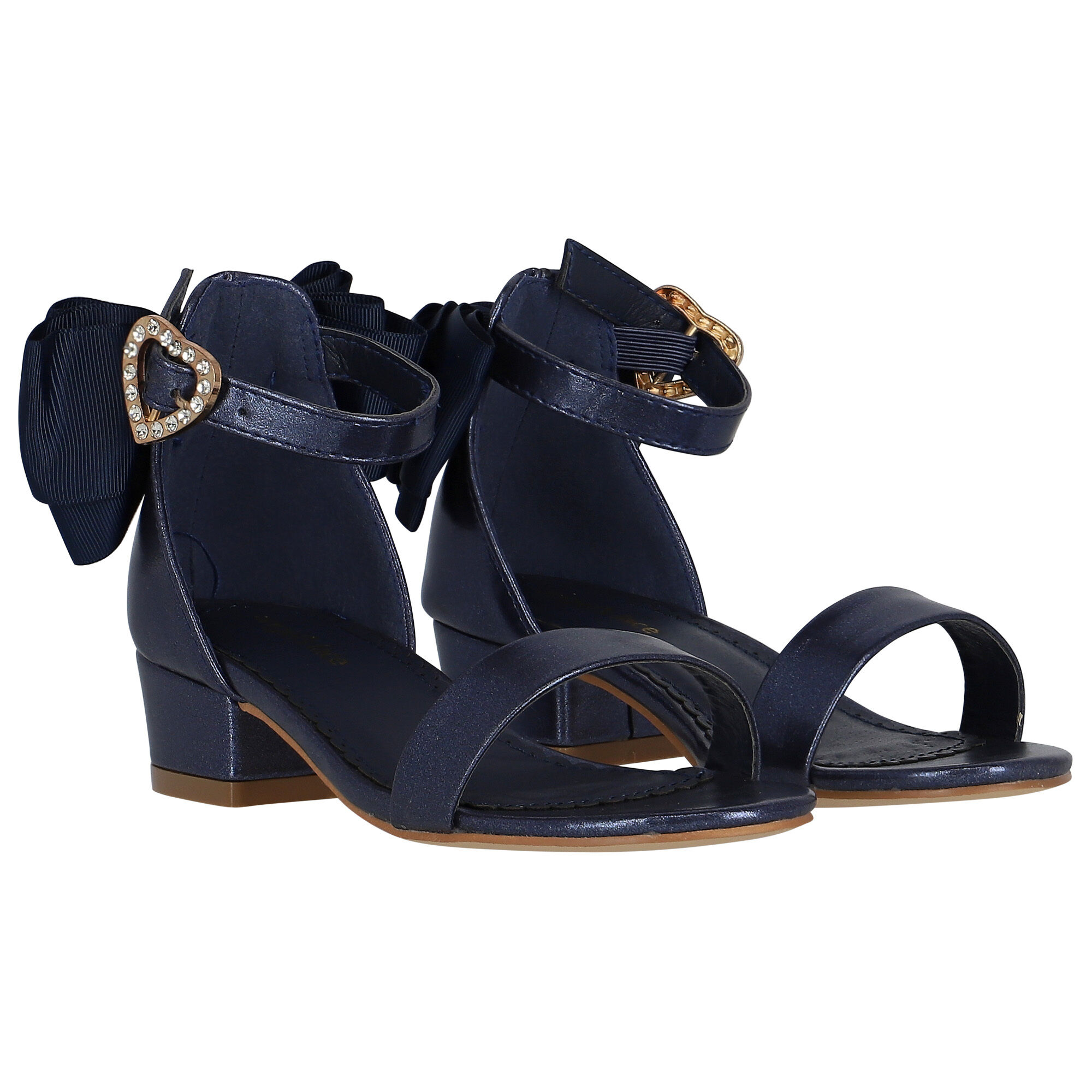 Ladies navy sandals sales
