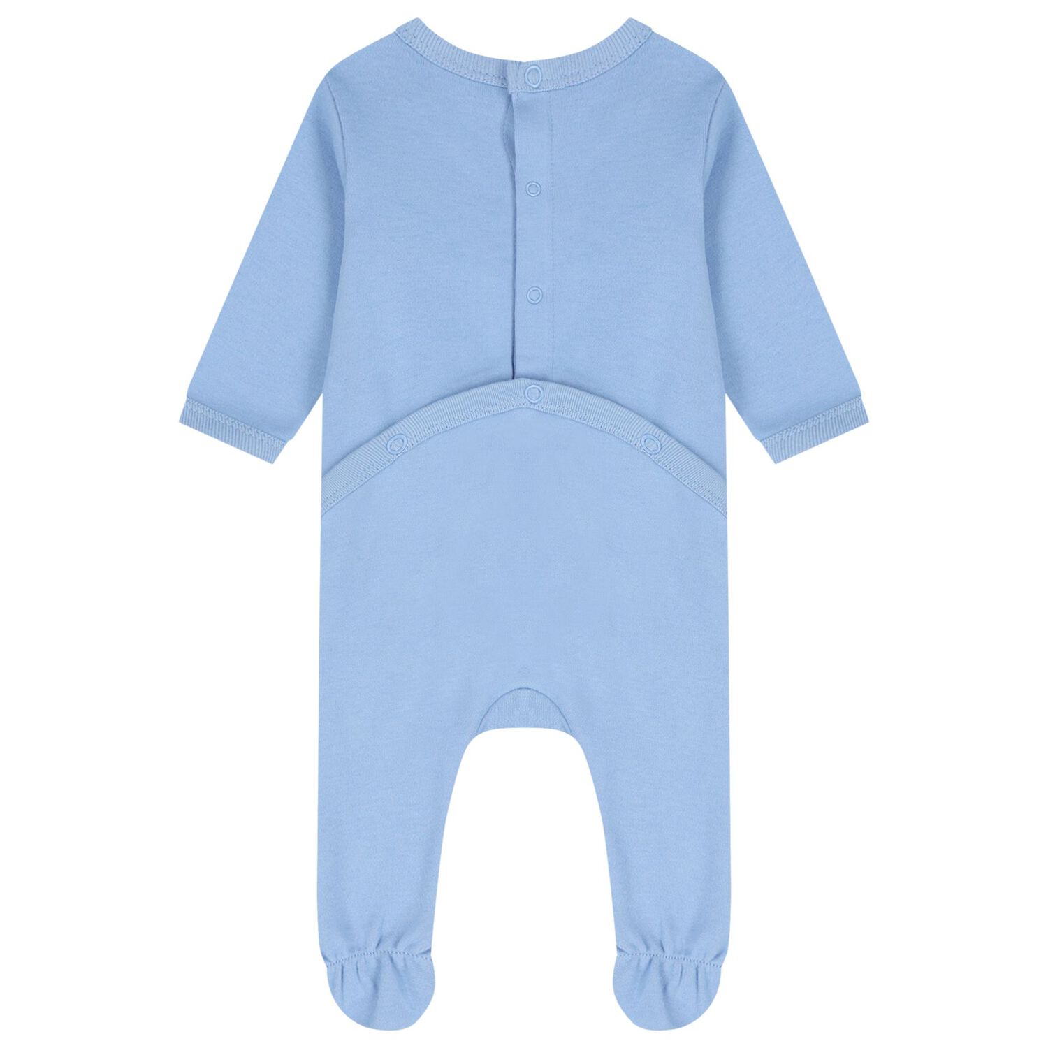 Blue Logo Geometric Logo Babygrows ( 2-Pack ), 2, hi-res