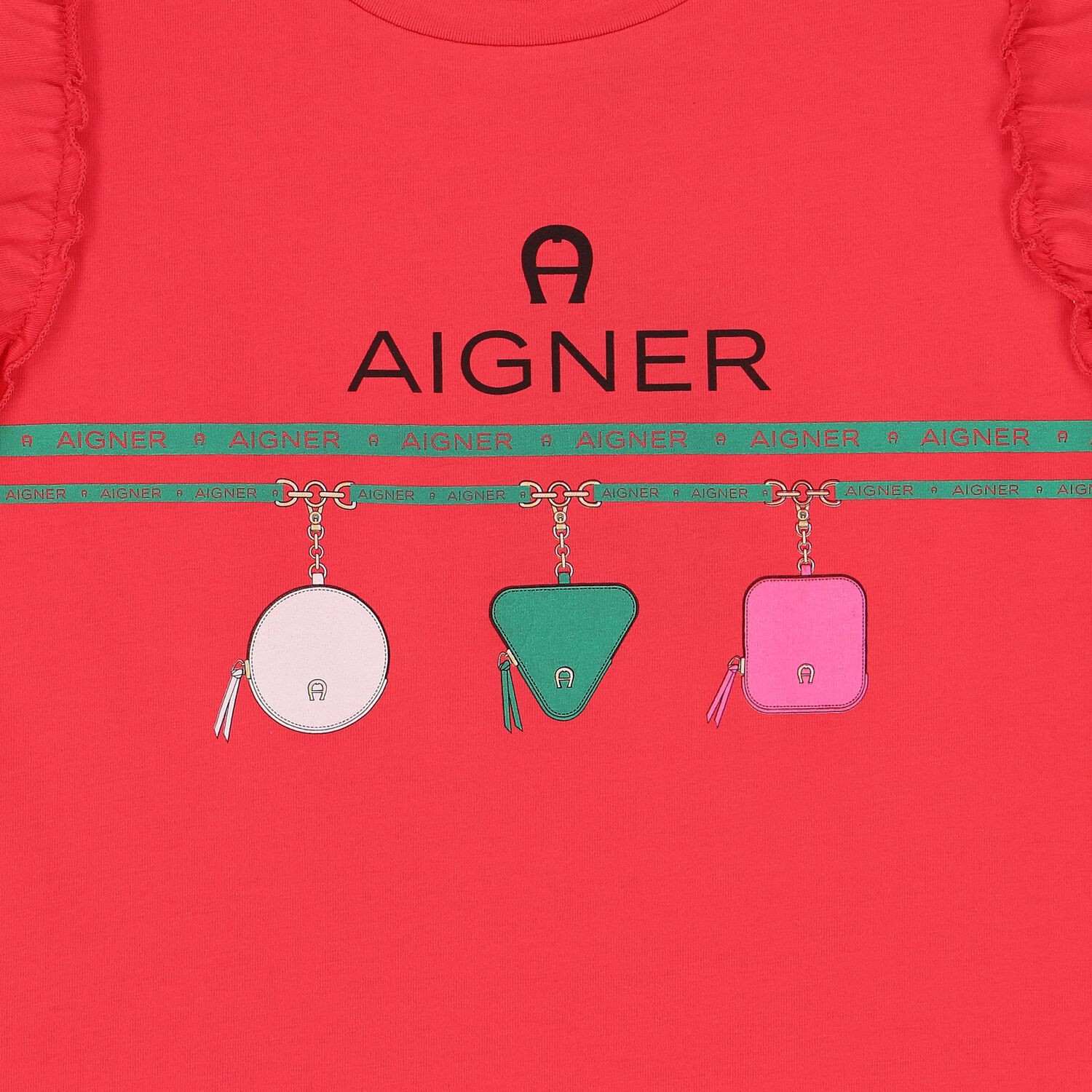 Girls Pink Logo Dress, 1, hi-res image number null