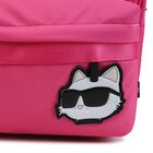 Girls Pink Logo Back Pack, 1, hi-res