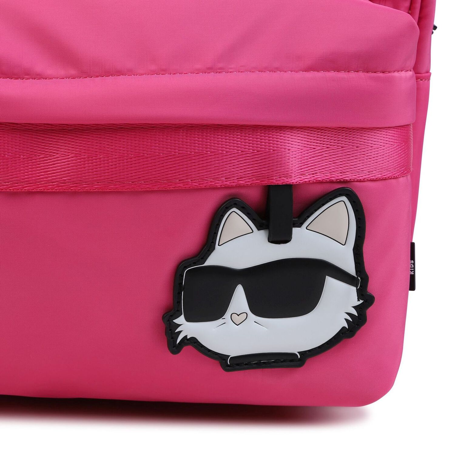 Girls Pink Logo Back Pack, 1, hi-res