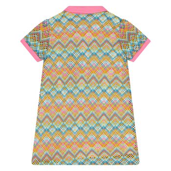 Younger Girls Multi-Coloured Logo Dress