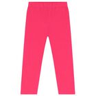 Girls White, Pink & Aqua Leggings Set, 2, hi-res