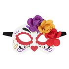 Girls Black Halloween Dia De Los Muertos Costume, 1, hi-res
