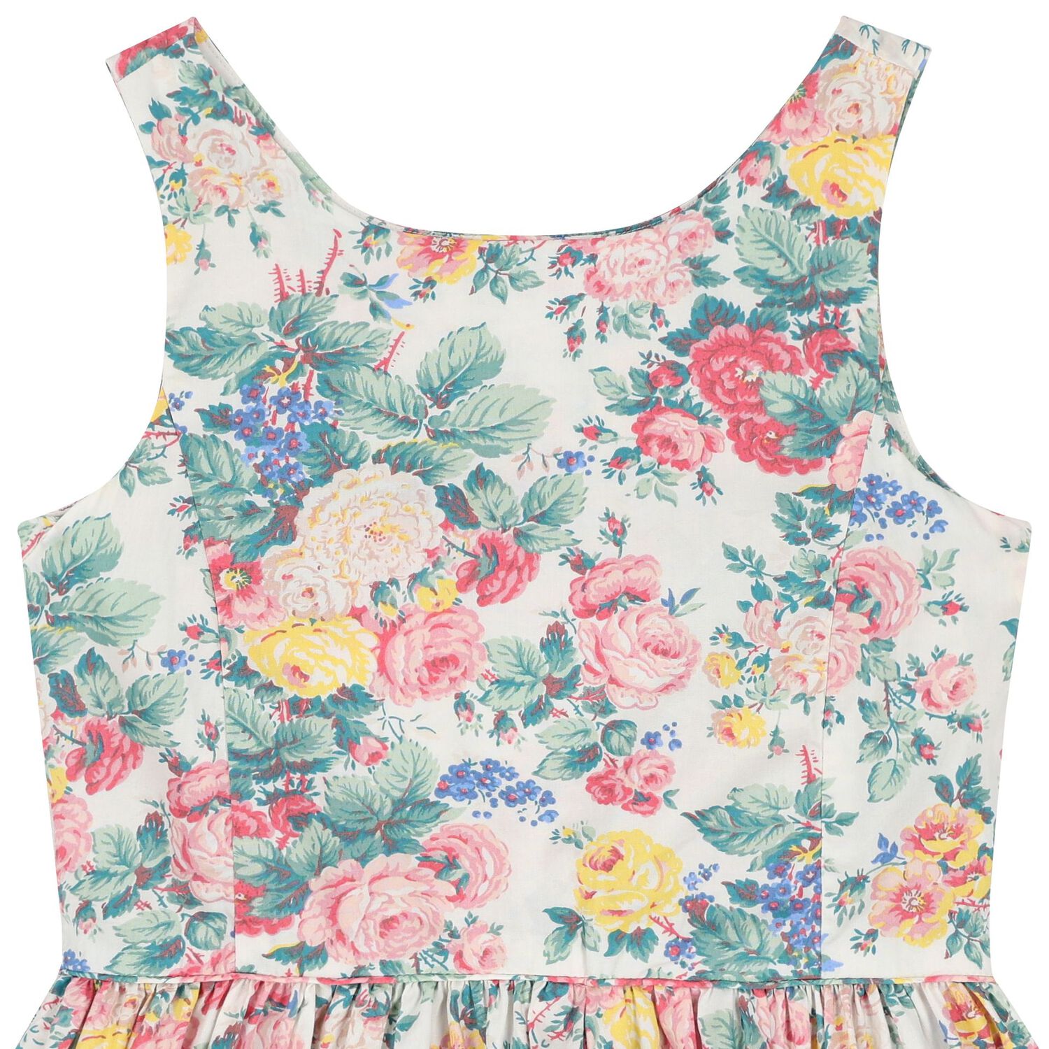 Girls Multi-Coloured Floral Dress, 1, hi-res image number null
