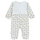 رومبر بشعار دب باللون أزرق للأولاد , 1, hi-res