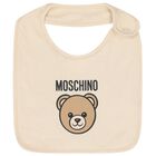 Beige Teddy Bear Logo Babygrow Gift Set, 2, hi-res