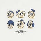 طقم رياضي باللونين الازرق و الابيض للأولاد الصغار (3 قطع), 1, hi-res