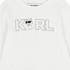 Younger Girls Pink & White Logo 3-Piece Tracksuit, 1, hi-res