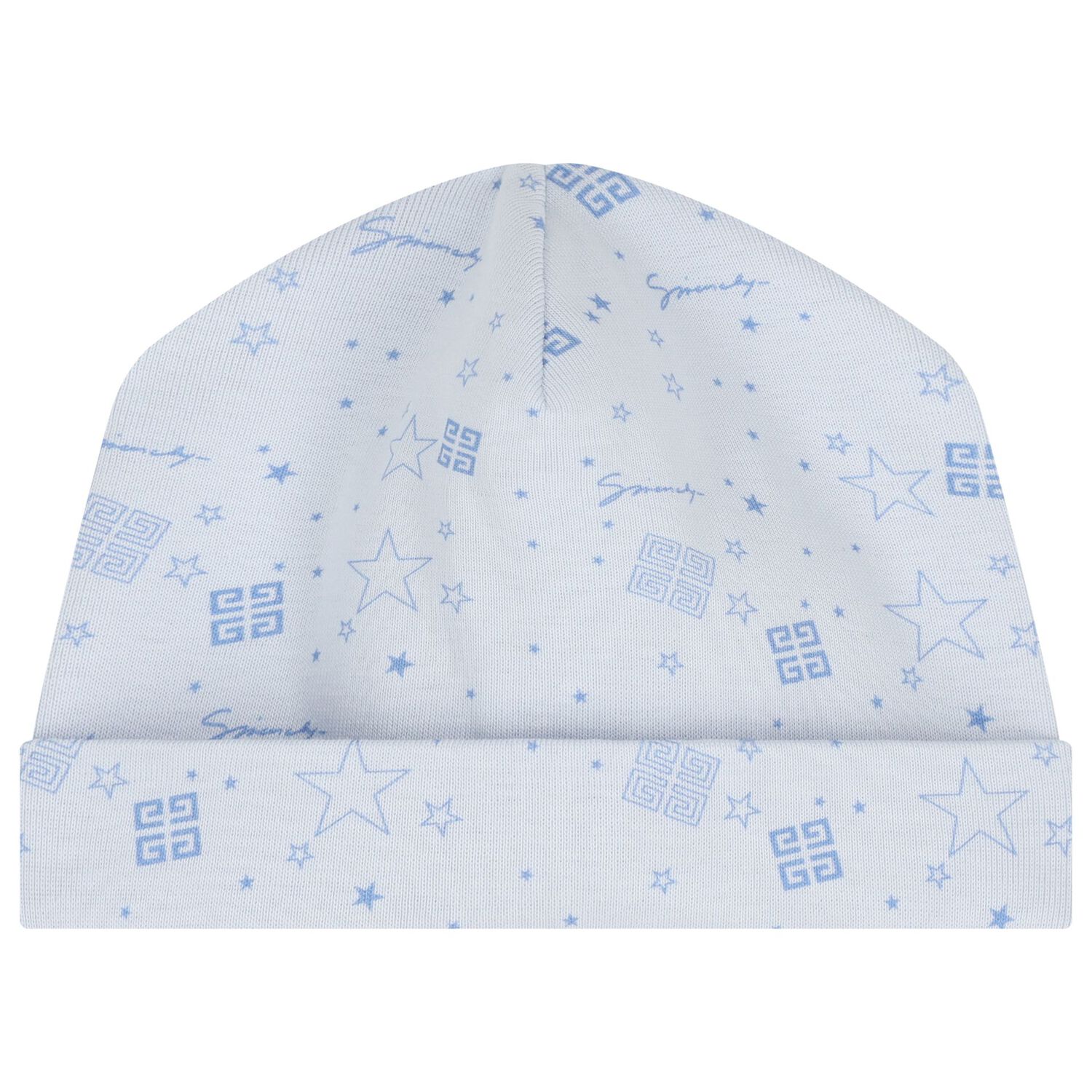 Blue Logo Baby Blanket & Hat Set, 2, hi-res