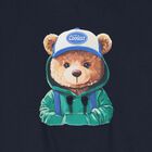 سويت شيرت أولاد بطبعه تيدى بير باللون الكحلي, 1, hi-res