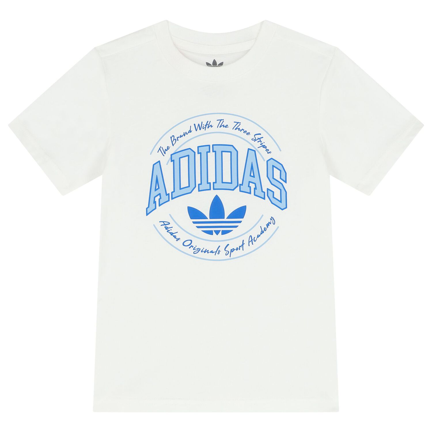 طقم شورت بالشعار باللون الأبيض والأزرق, 2, hi-res image number null