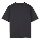 Boys Grey Logo T-Shirt, 1, hi-res
