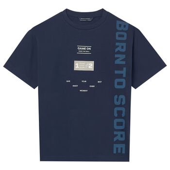 Boys Navy Blue T-Shirt