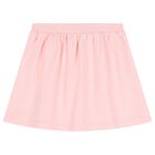 Girls Pink Teddy Bear Logo Skirt, 2, hi-res