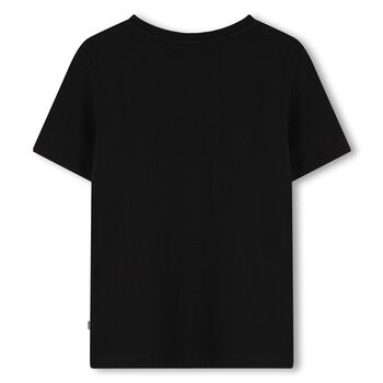 Boys Black Logo T-Shirt