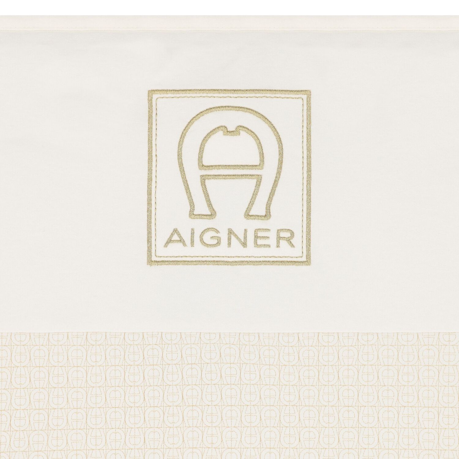 Ivory & Gold Logo Baby Blanket, 3, hi-res image number null