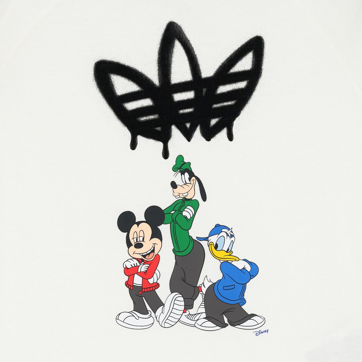 طقم شورت بشعار ديزني باللون الأبيض والأسود , 1, hi-res image number null