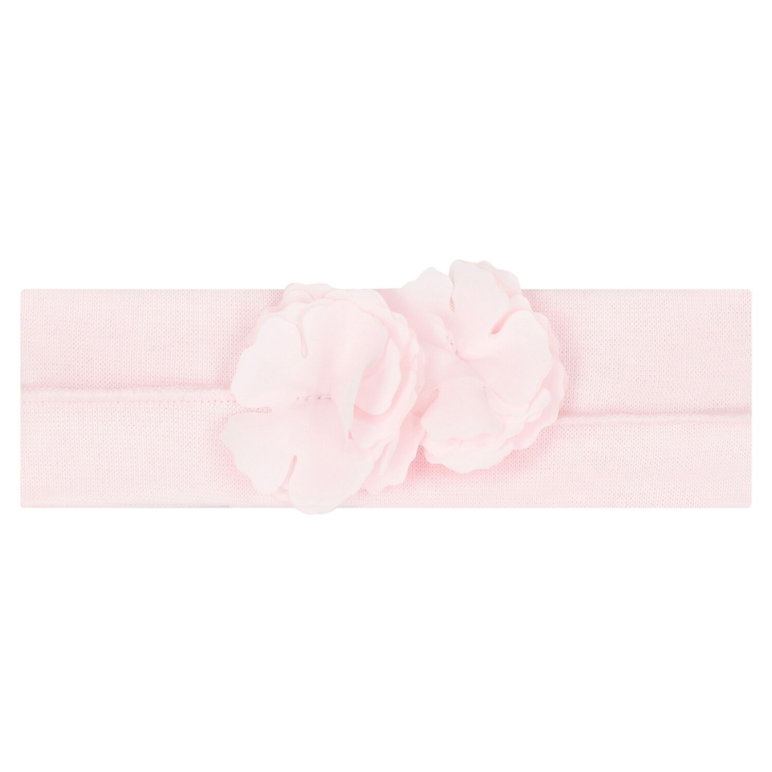 Baby Girls Pink Flower Headband, 1, hi-res