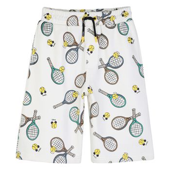 Boys White Disney Shorts