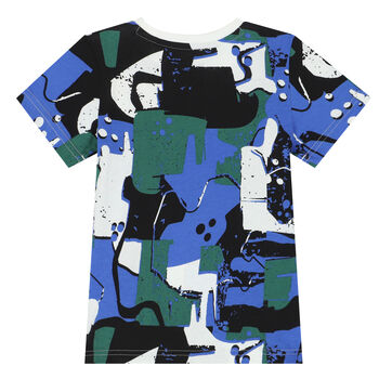Boys Multi-Colored Logo T-Shirt