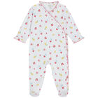 أفرول بنات بطبعة فواكهة باللون الابيض, 1, hi-res