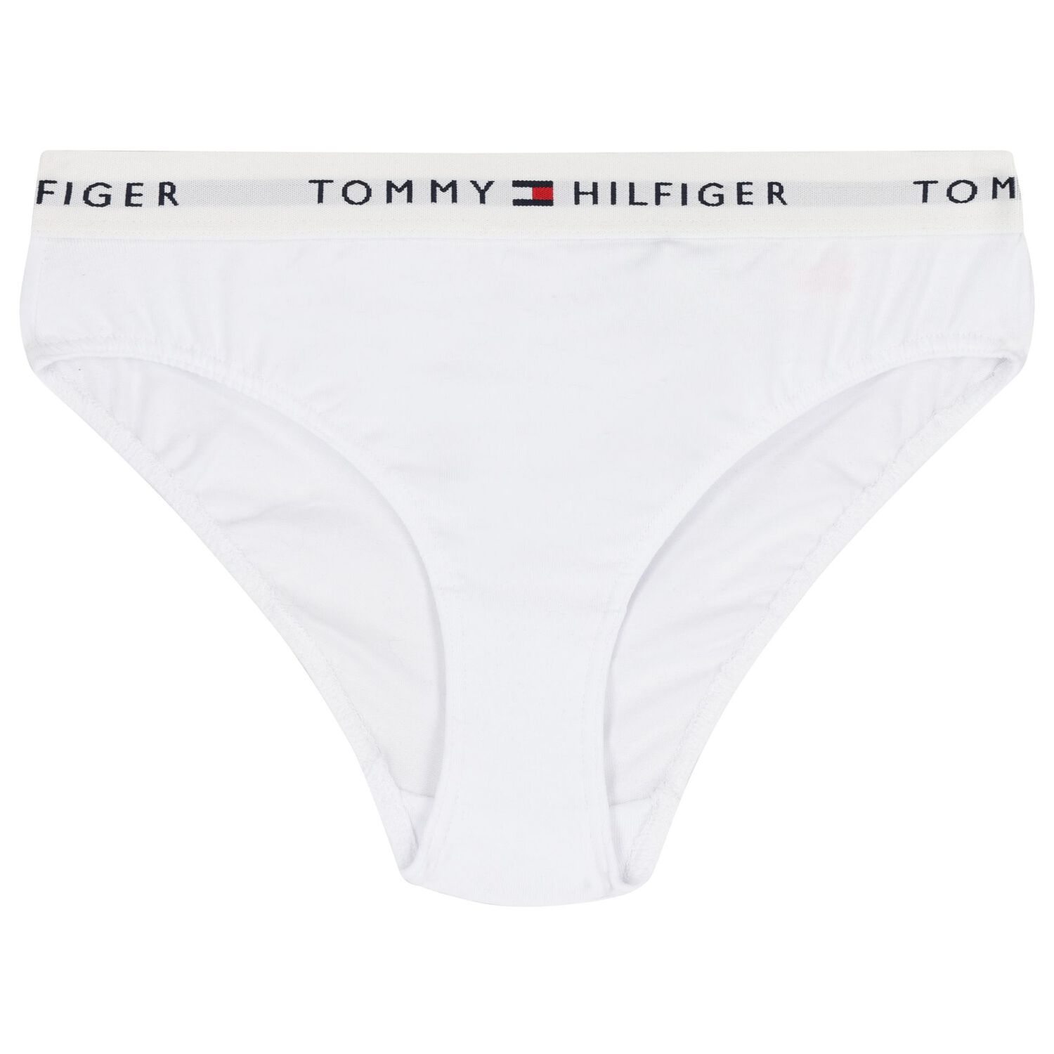 سراويل داخلية للبنات بشعار باللونين الأبيض والأسود (عبوة من قطعتين), 1, hi-res