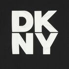 سويت شيرت أسود بشعار للأولاد, 1, hi-res