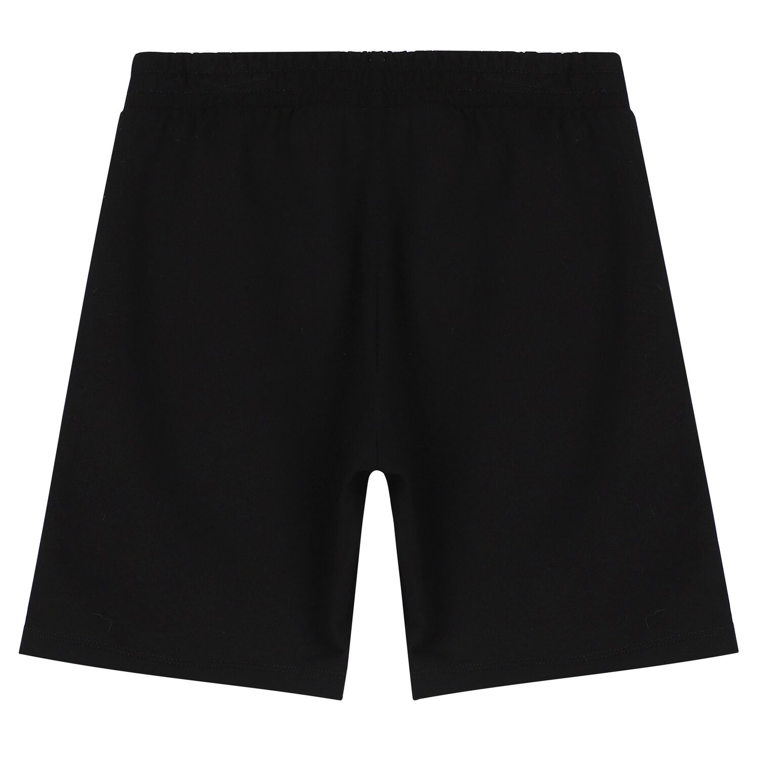 طقم أولاد شورت بالشعار باللون الأسود, 1, hi-res