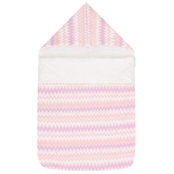 Baby Girls Multi-Coloured Zig Zag Logo Nest