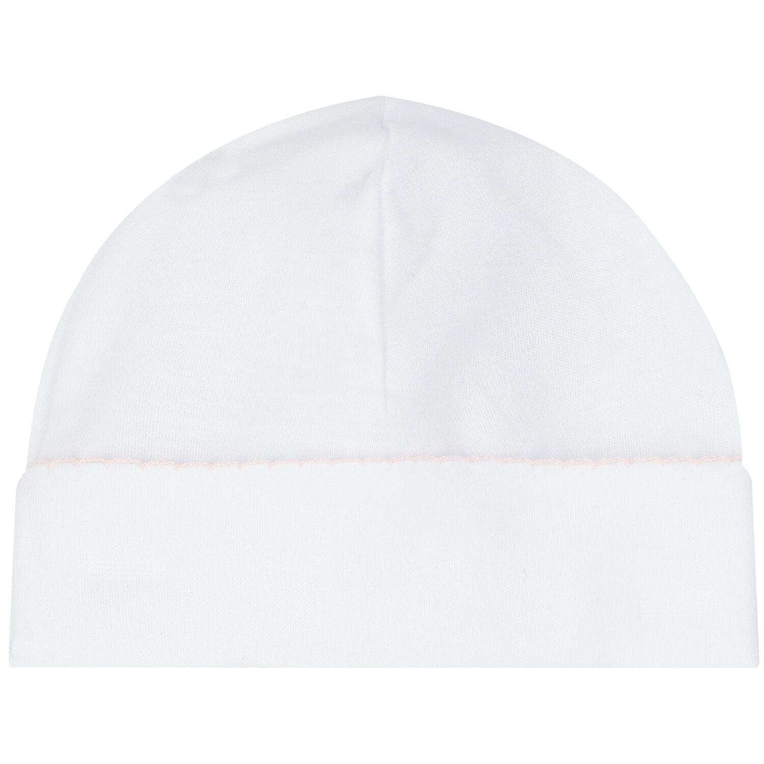 قبعة بطبعة بالزهور باللون الابيض للبنات, 1, hi-res