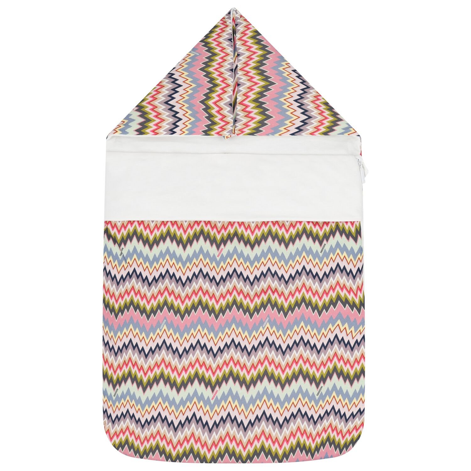Baby Girls Multi-Coloured Zig Zag Logo Nest, 1, hi-res