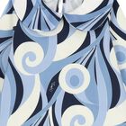 Girls Blue Logo Swirl Dress, 1, hi-res