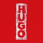 Boys Red Logo Oversized T-Shirt, 1, hi-res
