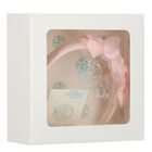 طوق شعر ساتان باللون الوردي, 1, hi-res