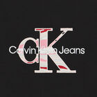 Girls Black Logo T-Shirt, 1, hi-res