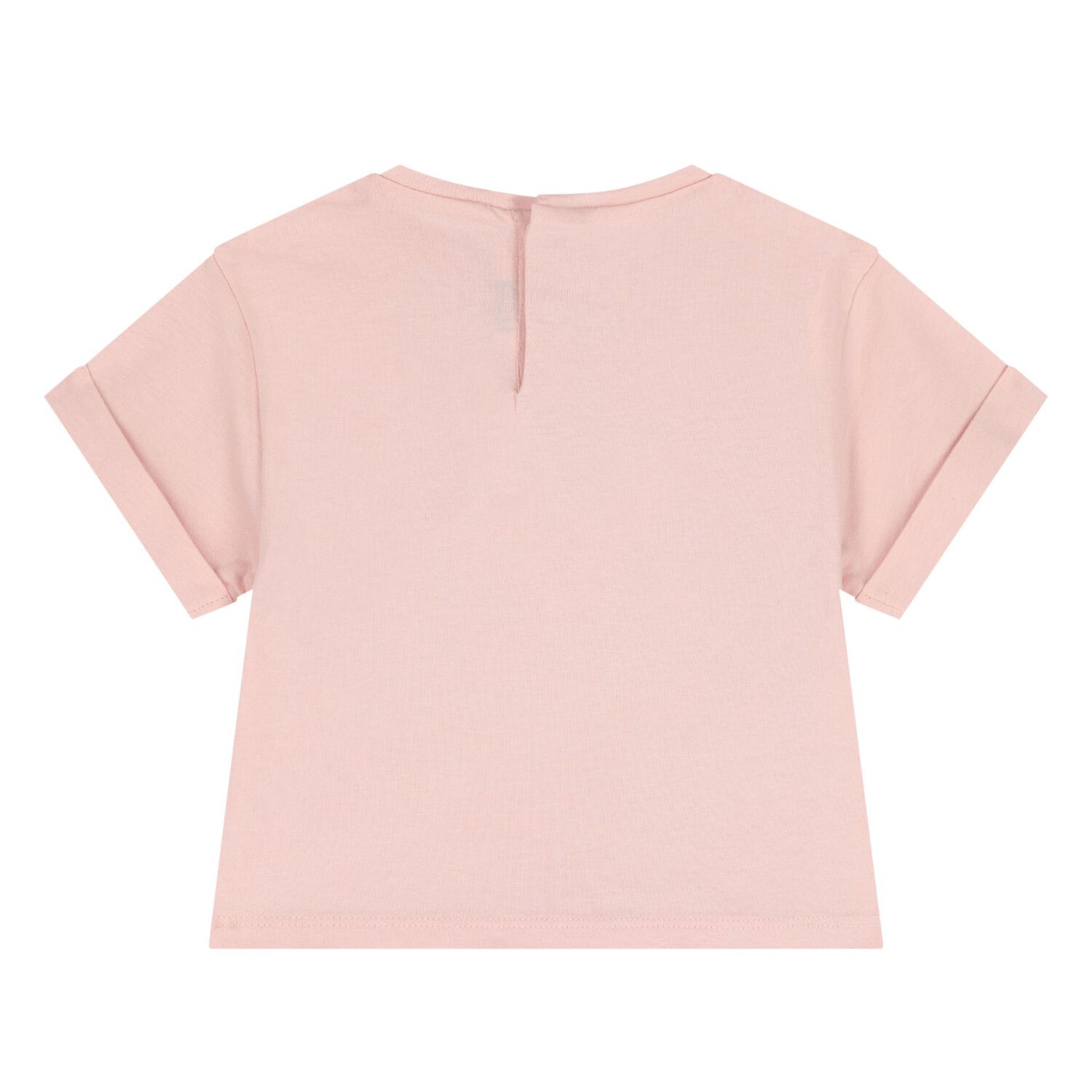 طقم شورت للبنات باللون  الوردى و الاصفر , 1, hi-res