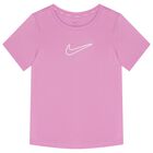 Girls Pink Logo T-Shirt, 4, hi-res