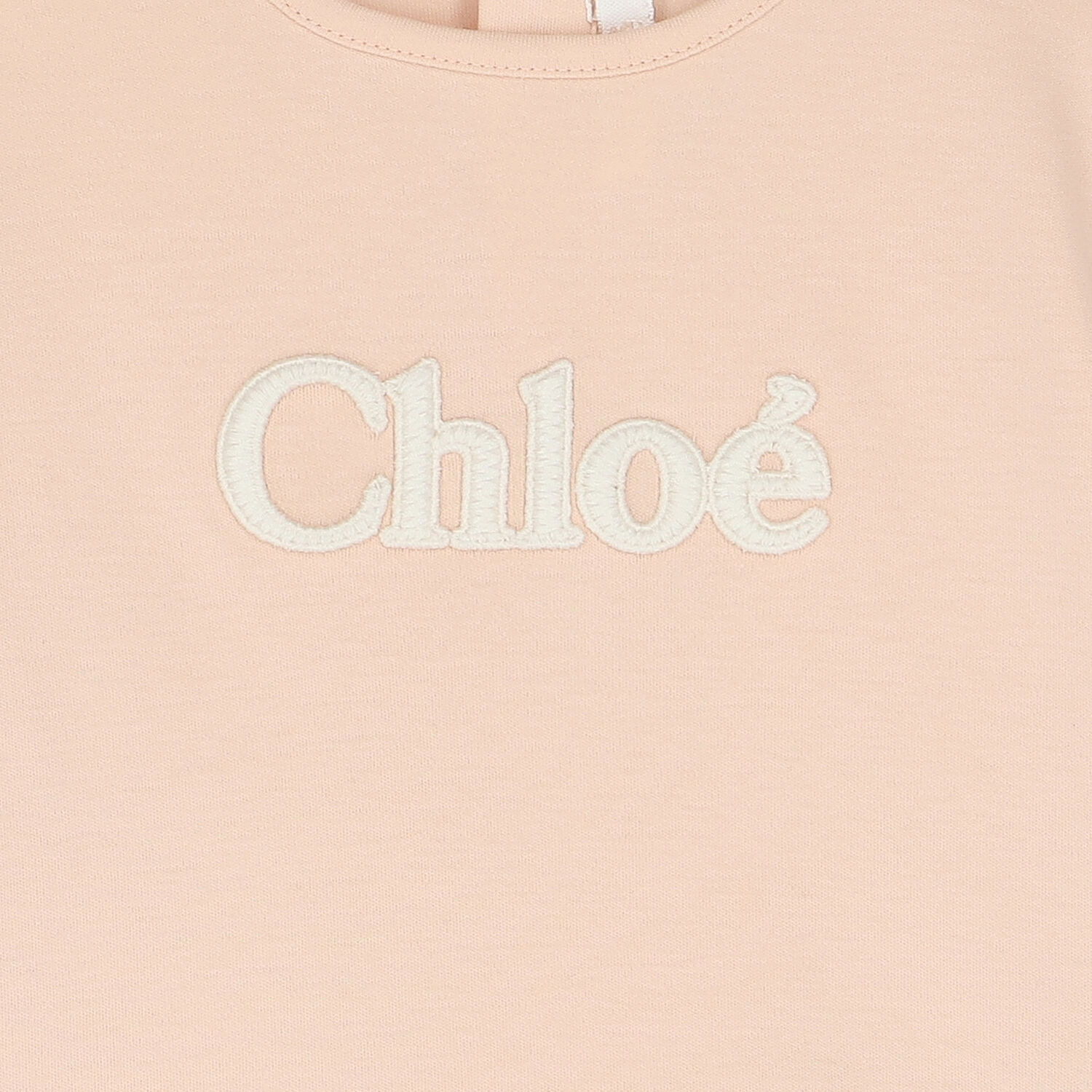 توب بنات بأكمام بالشعار باللون الوردى, 1, hi-res