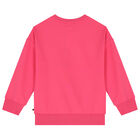 Girls Pink Handbag Sweatshirt, 1, hi-res