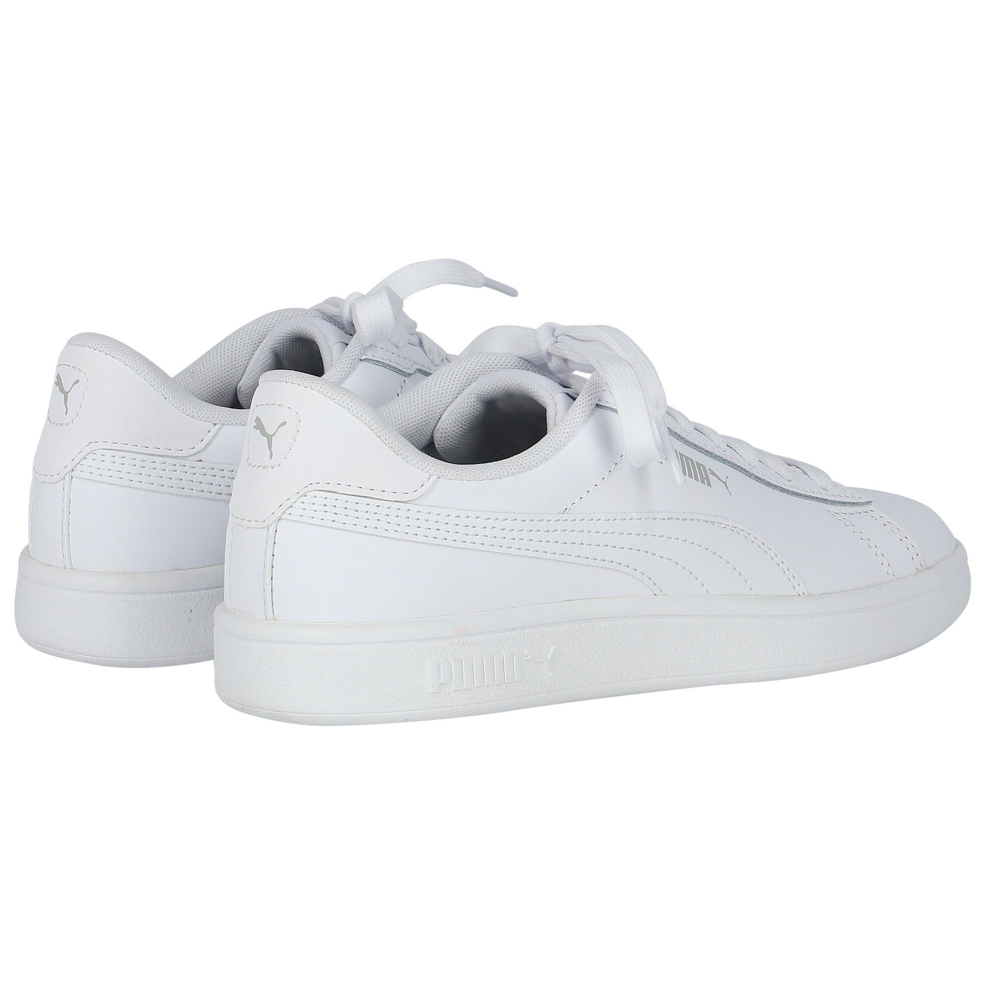 Puma White Logo Trainers Junior Couture UAE